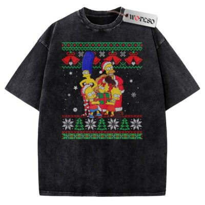 Simpsons Vintage Tee, The Simpsons Vintage Tee, Christmas Vintage Tee, Vintage Vintage Tee, Christmas Movie Christmas Vintage Tee