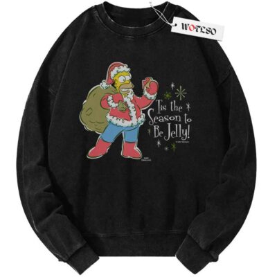 Simpsons Sweater, The Simpsons Sweater, Christmas Sweater, Vintage Sweater, Christmas Movie Christmas Sweater