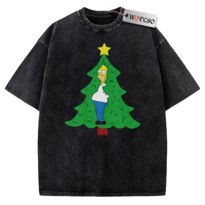 Simpsons Vintage Tee, The Simpsons Vintage Tee, Christmas Vintage Tee, Vintage Vintage Tee, Christmas Movie Christmas Vintage Tee