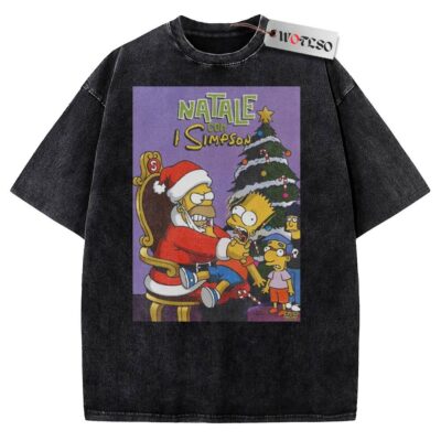 Simpsons Vintage Tee, The Simpsons Vintage Tee, Christmas Vintage Tee, Vintage Vintage Tee, Christmas Movie Christmas Vintage Tee