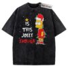 Simpsons Vintage Tee, The Simpsons Vintage Tee, Christmas Vintage Tee, Vintage Vintage Tee, Christmas Movie Christmas Vintage Tee