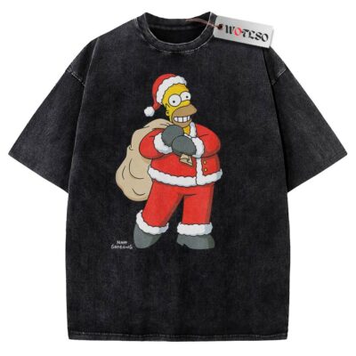 Simpsons Vintage Tee, The Simpsons Vintage Tee, Christmas Vintage Tee, Vintage Vintage Tee, Christmas Movie Christmas Vintage Tee