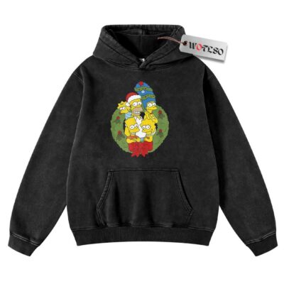 Simpsons Hoodie, The Simpsons Hoodie, Christmas Hoodie, Vintage Hoodie, Christmas Movie Christmas Hoodie