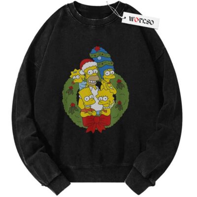 Simpsons Sweater, The Simpsons Sweater, Christmas Sweater, Vintage Sweater, Christmas Movie Christmas Sweater