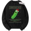 Sweater, Rick and Morty Sweater, Christmas Sweater, Vintage Sweater, Christmas Movie Christmas Sweater