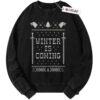 Sweater, Game of Thrones Sweater, Christmas Sweater, Vintage Sweater, Christmas Movie Christmas Sweater