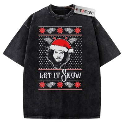 Let It Snow Vintage Tee, Game of Thrones Vintage Tee, Christmas Vintage Tee, Vintage Vintage Tee, Christmas Movie Christmas Vintage Tee