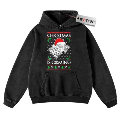 Hoodie, Game of Thrones Hoodie, Christmas Hoodie, Vintage Hoodie, Christmas Movie Christmas Hoodie