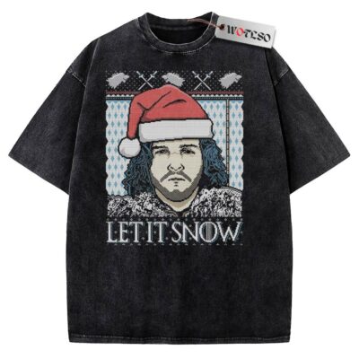 Let It Snow Vintage Tee, Game of Thrones Vintage Tee, Christmas Vintage Tee, Vintage Vintage Tee, Christmas Movie Christmas Vintage Tee