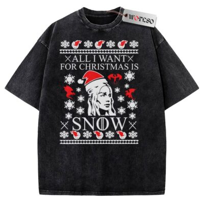 Let It Snow Vintage Tee, Game of Thrones Vintage Tee, Christmas Vintage Tee, Vintage Vintage Tee, Christmas Movie Christmas Vintage Tee