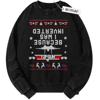 Tom Cruise Sweater, Top Gun Sweater, Christmas Sweater, Vintage Sweater, Christmas Movie Christmas Sweater