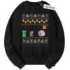 Mario Sweater, Supper Mario Sweater, Christmas Sweater, Vintage Sweater, Christmas Movie Christmas Sweater