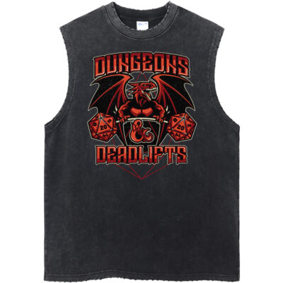 Dungeons and Dragons Game Vintage Unisex Tank Top