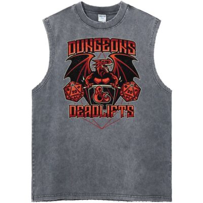 Dungeons and Dragons Game Vintage Unisex Tank Top