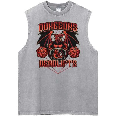 Dungeons and Dragons Game Vintage Unisex Tank Top