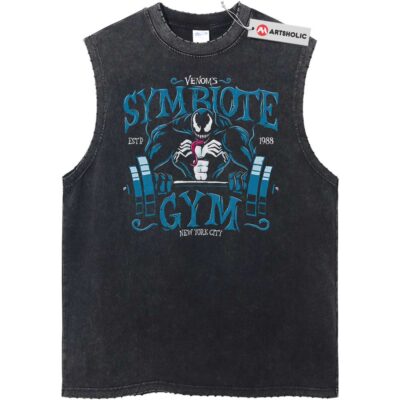 Venom Gym Marvel Comics Vintage Unisex Tank Top