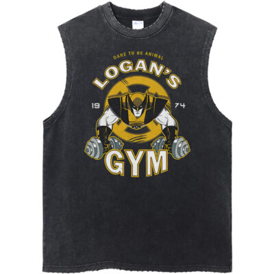 Wolverine X-Men Marvel Comics Streetwear Vintage Unisex Tank Top