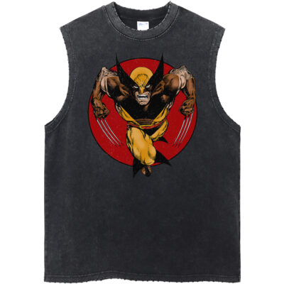 Wolverine X-Men Marvel Comics Streetwear Vintage Unisex Tank Top