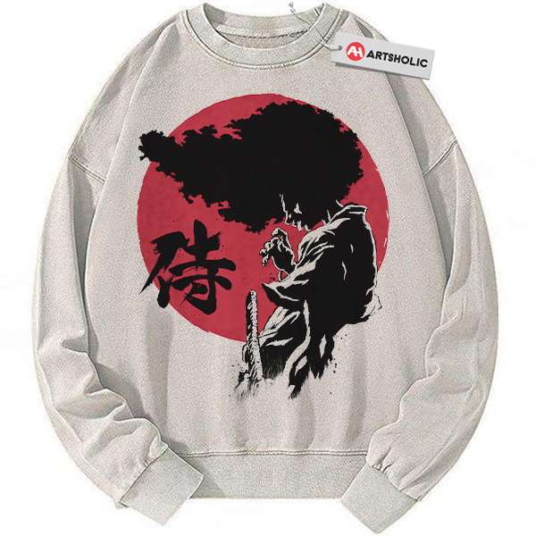 Afro Samurai Sweatshirt, Anime Sweatshirt, Vintage Sweater