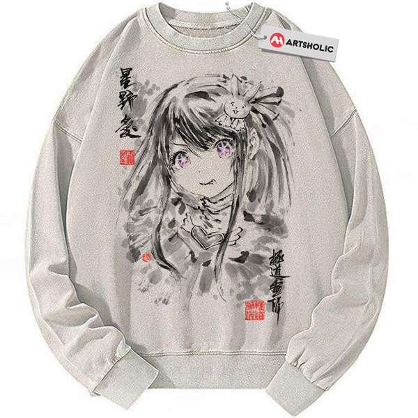 Ai Hoshino Sweatshirt, Oshi no Ko Sweatshirt, Anime Sweatshirt, Vintage Sweater