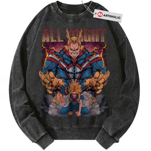 All Might Sweatshirt, Toshinori Yagi Sweatshirt, My Hero Academia Sweatshirt, MHA Sweatshirt, Anime Sweatshirt, Vintage Sweatshirt