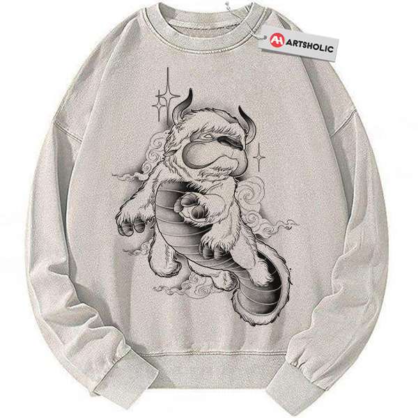 Appa Sweatshirt, Avatar the Last Airbender Sweatshirt, Animated Sweatshirt, Vintage Sweater