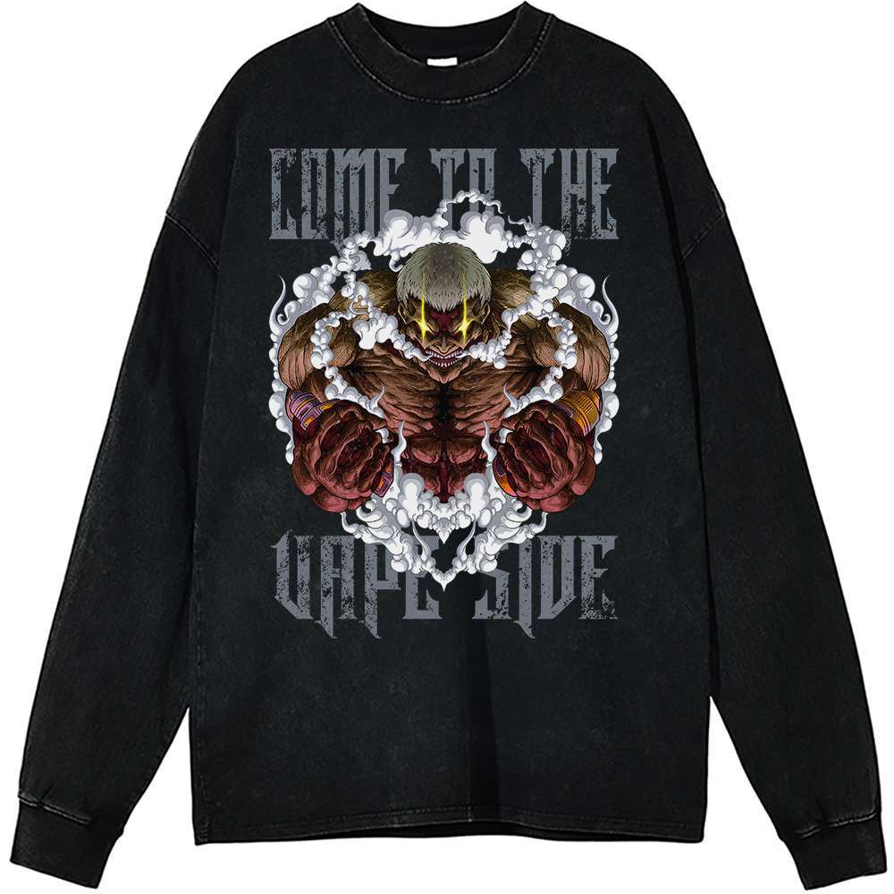 Armored Titan Long Sleeve, Attack On Titan Long Sleeve, Anime Long Sleeve, Vintage Long Sleeve Tee