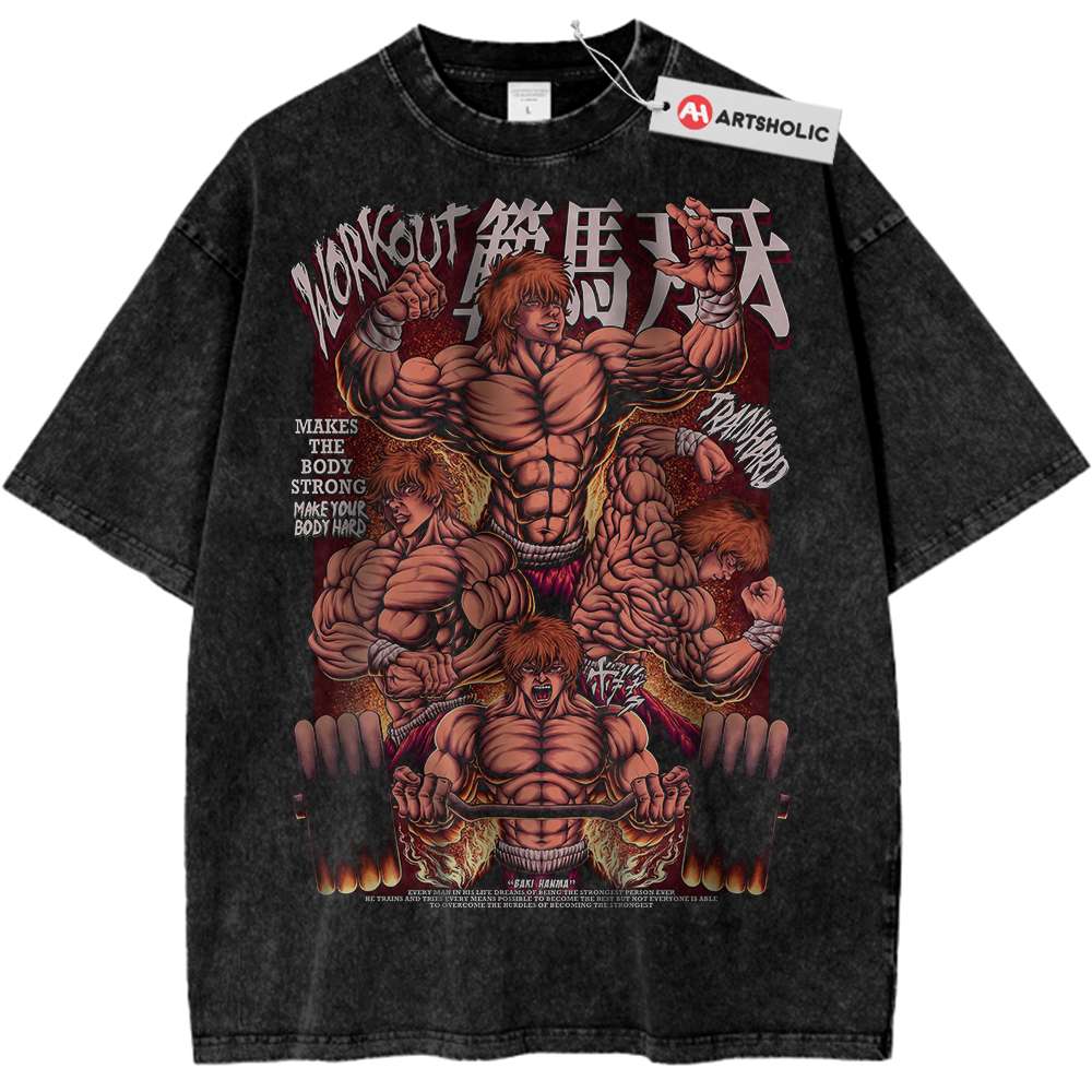 Baki Hanma Shirt, Anime Shirt, Vintage T-Shirt