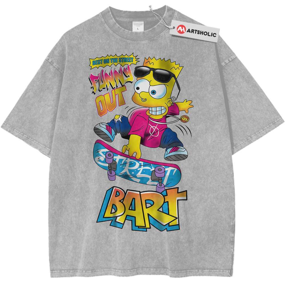 Bart Simpson Shirt, The Simpsons Shirt, Animated Shirt, Vintage T-Shirt