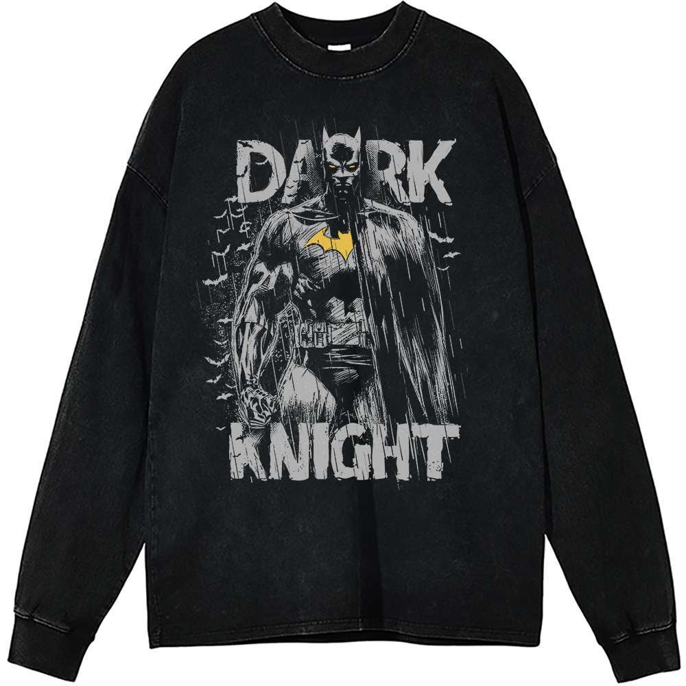 Batman Long Sleeve, DC Comics Long Sleeve, Vintage Long Sleeve Tee