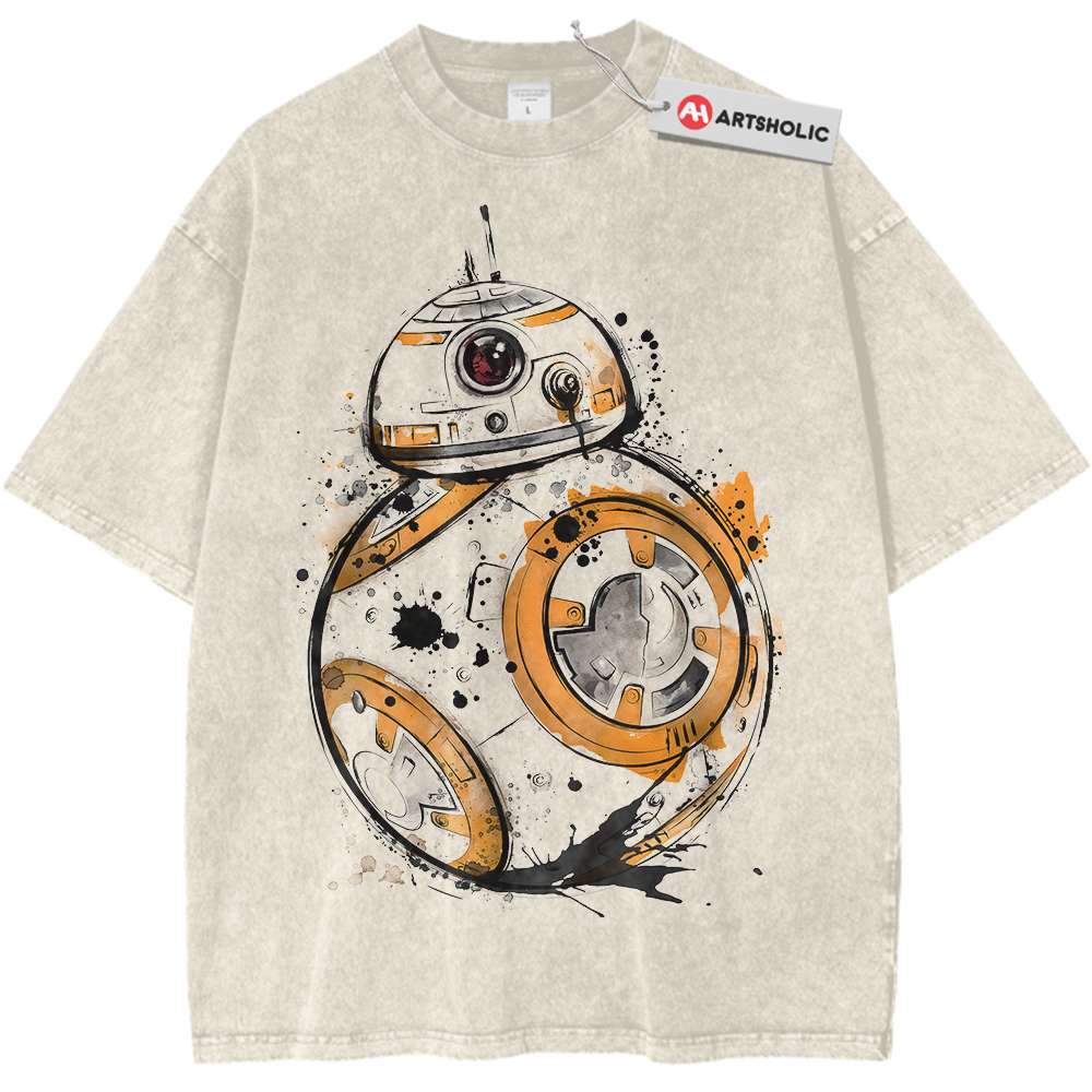 BB-8 Shirt, Star Wars Shirt, Movie Shirt, Vintage Tee