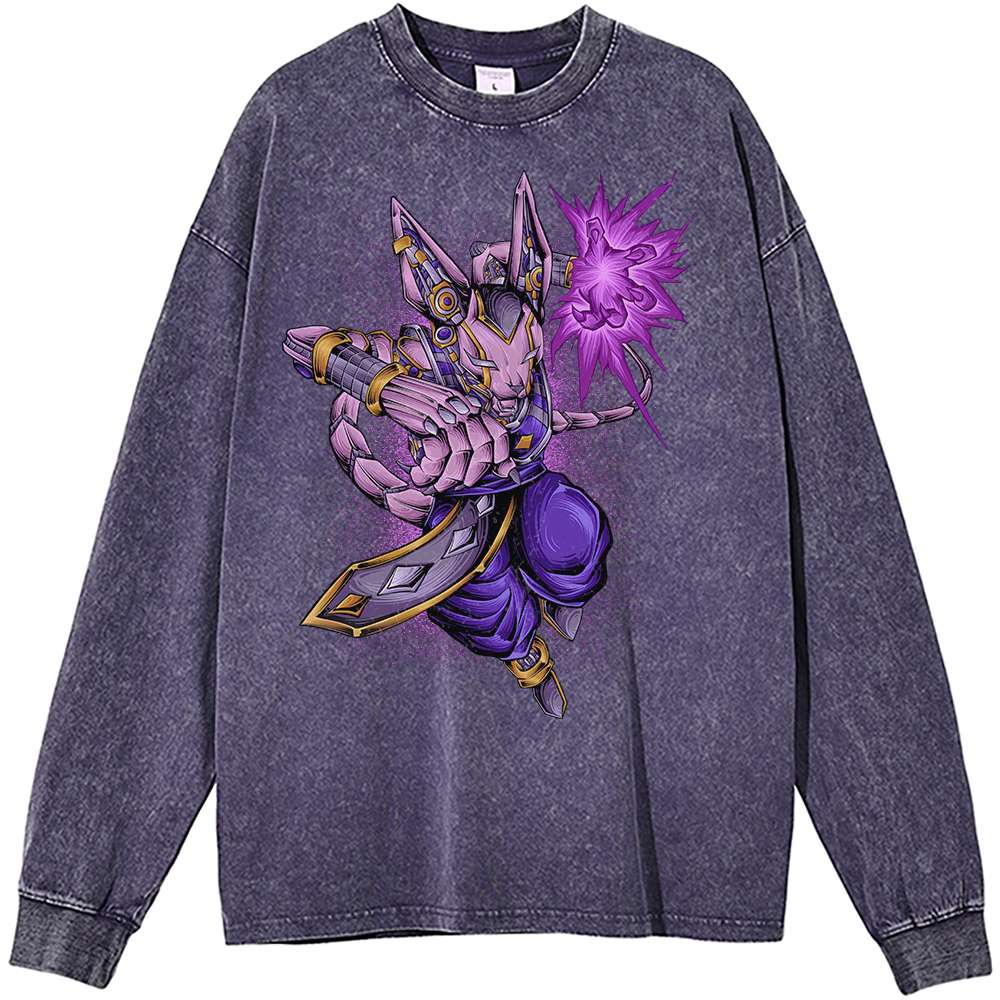 Beerus Long Sleeve, Dragon Ball Z Long Sleeve, Anime Long Sleeve, Vintage Long Sleeve Tee