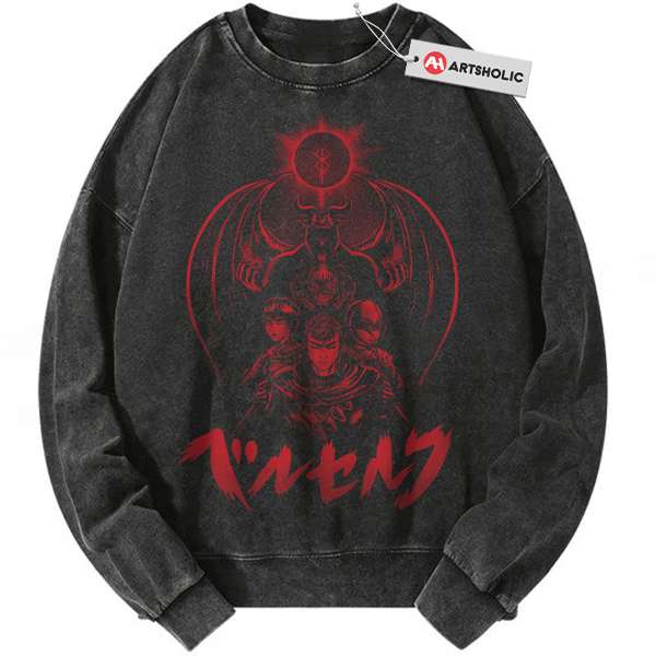 Berserk Sweatshirt, Anime Sweatshirt, Vintage Sweater