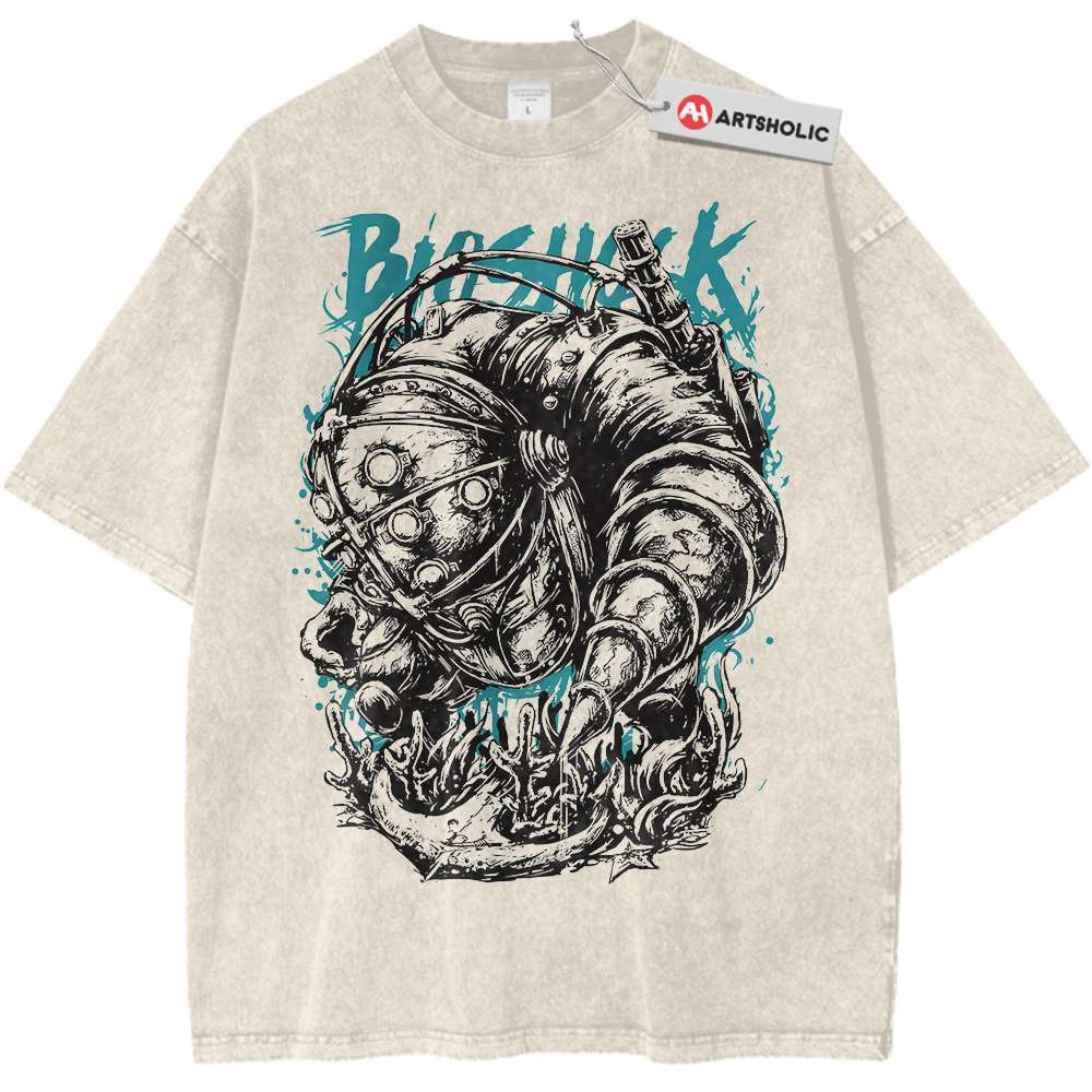 Bioshock Shirt, Game Shirt, Vintage T-Shirt