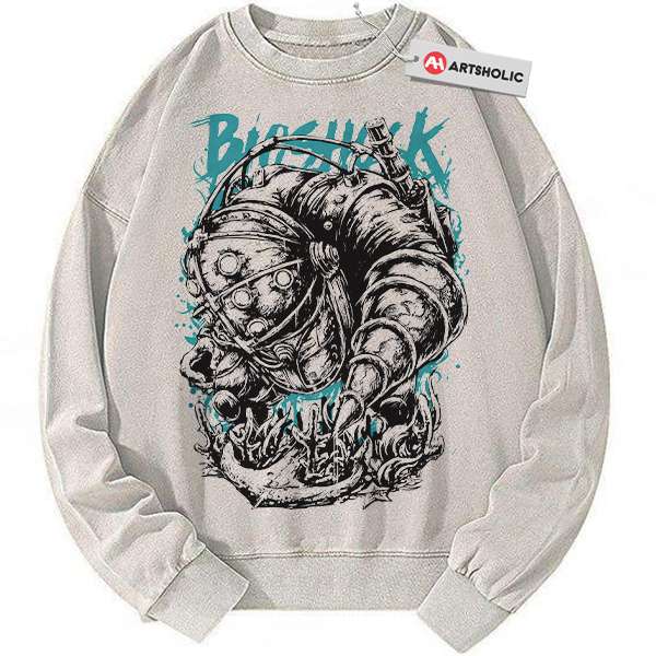 Bioshock Sweatshirt, Game Sweatshirt, Vintage Sweater