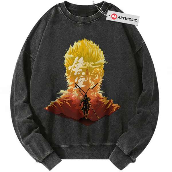 Black Myth: Wukong Sweatshirt, Game Sweatshirt, Vintage Sweater