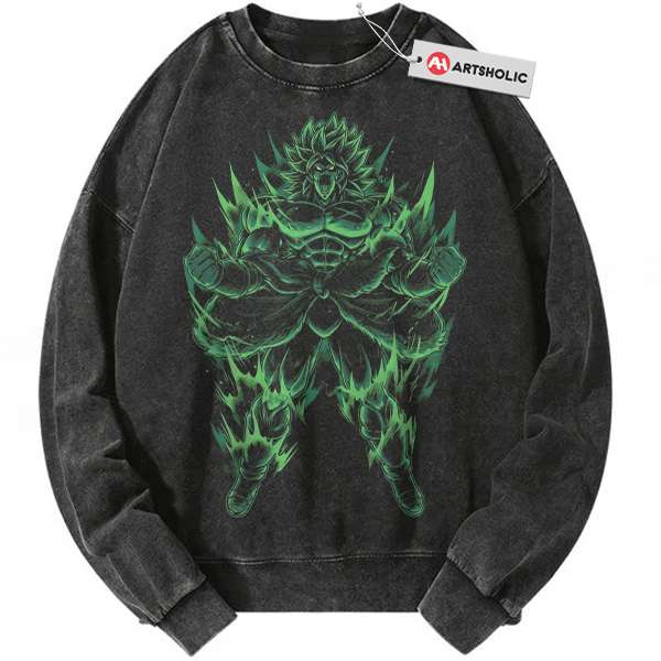 Broly Sweatshirt, Dragon Ball Z Sweatshirt, DBZ Sweatshirt, Anime Sweatshirt, Vintage Sweater