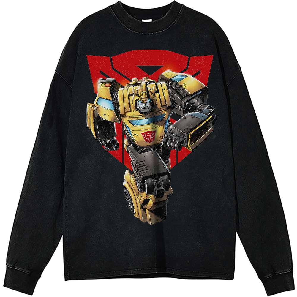 Bumblebee Long Sleeve, Transformers Long Sleeve, Movie Long Sleeve, Vintage Long Sleeve Tee