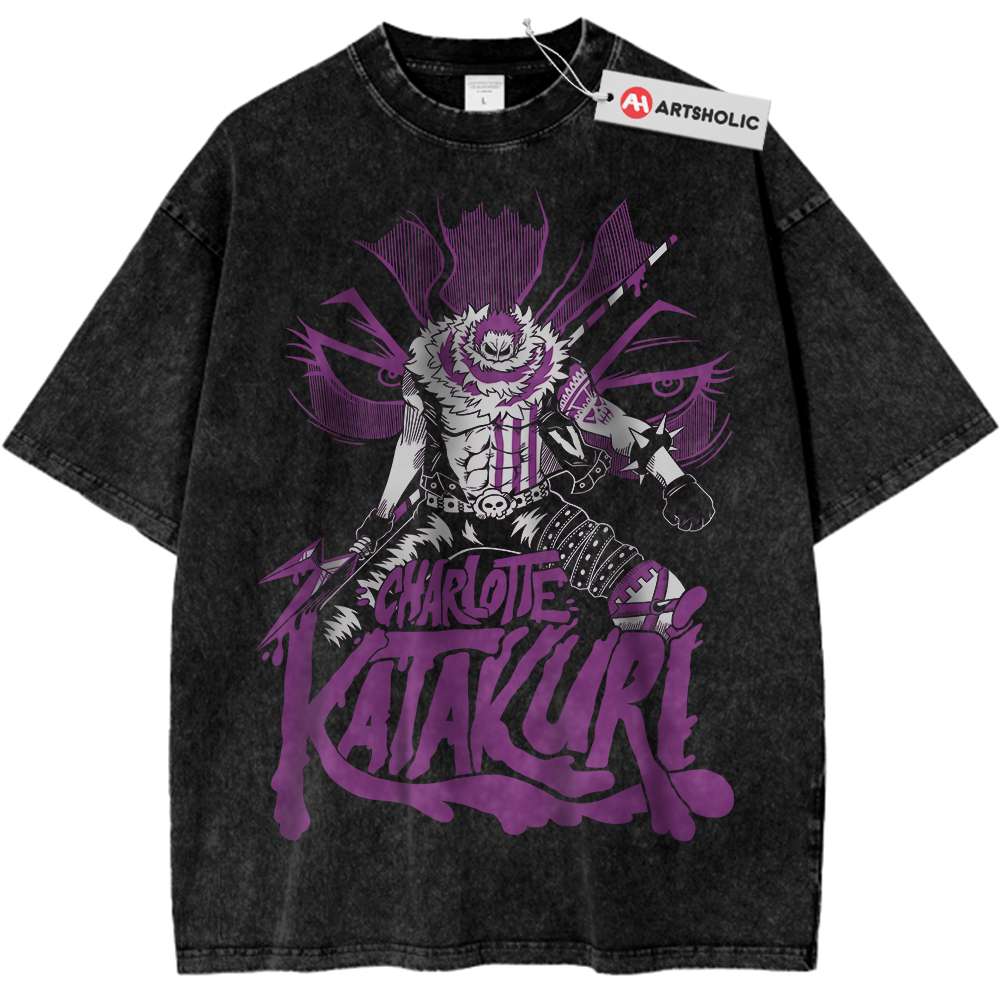 Charlotte Katakuri Shirt, One Piece Shirt, Anime Shirt, Vintage Tee