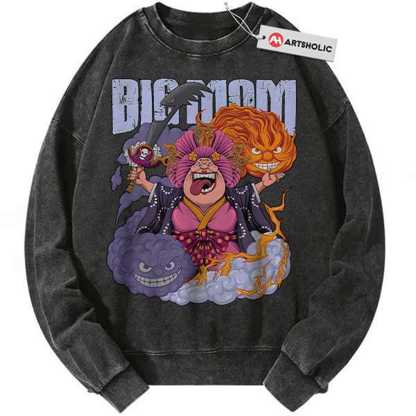 Charlotte Linlin Sweatshirt, Big Mom Sweatshirt, One Piece Sweatshirt, Anime Sweatshirt, Vintage Sweater