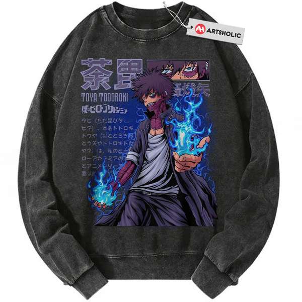 Dabi Sweatshirt, My Hero Academia Sweatshirt, MHA Sweatshirt, Anime Sweatshirt, Vintage Sweater