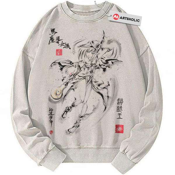 Dark Magician Girl Sweatshirt, Yu-Gi-Oh! Sweatshirt, Anime Sweatshirt, Vintage Sweater