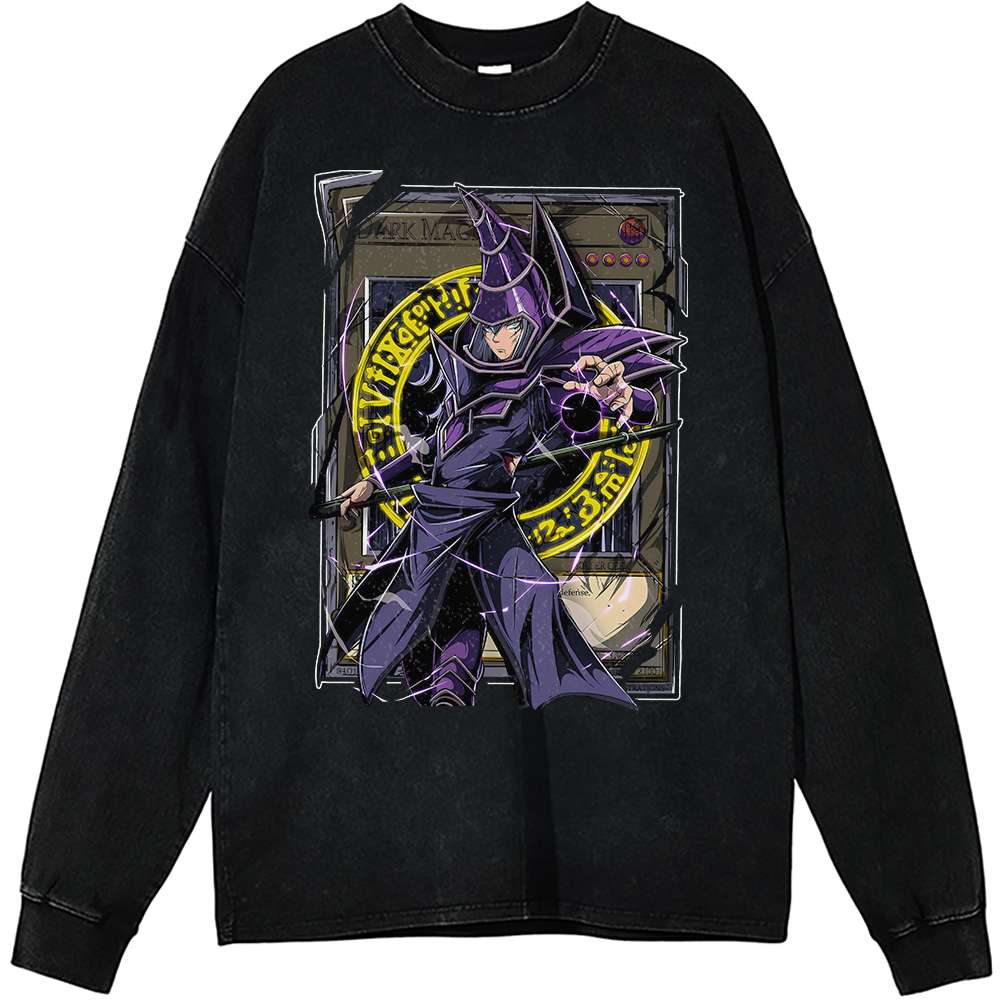 Dark Magician Long Sleeve, Anime Long Sleeve, Vintage Long Sleeve Tee