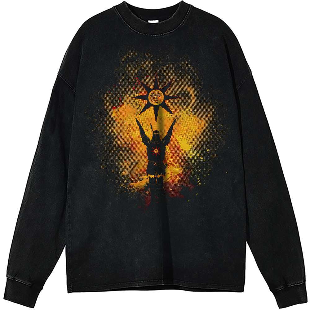 Dark Souls Long Sleeve, Game Long Sleeve, Vintage Long Sleeve Tee