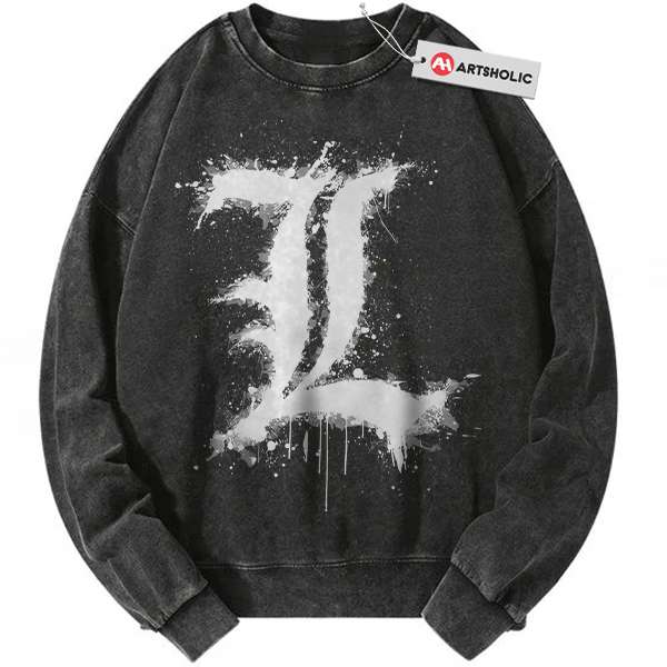 Death Note Sweatshirt, Anime Sweatshirt, Vintage Sweatshirt