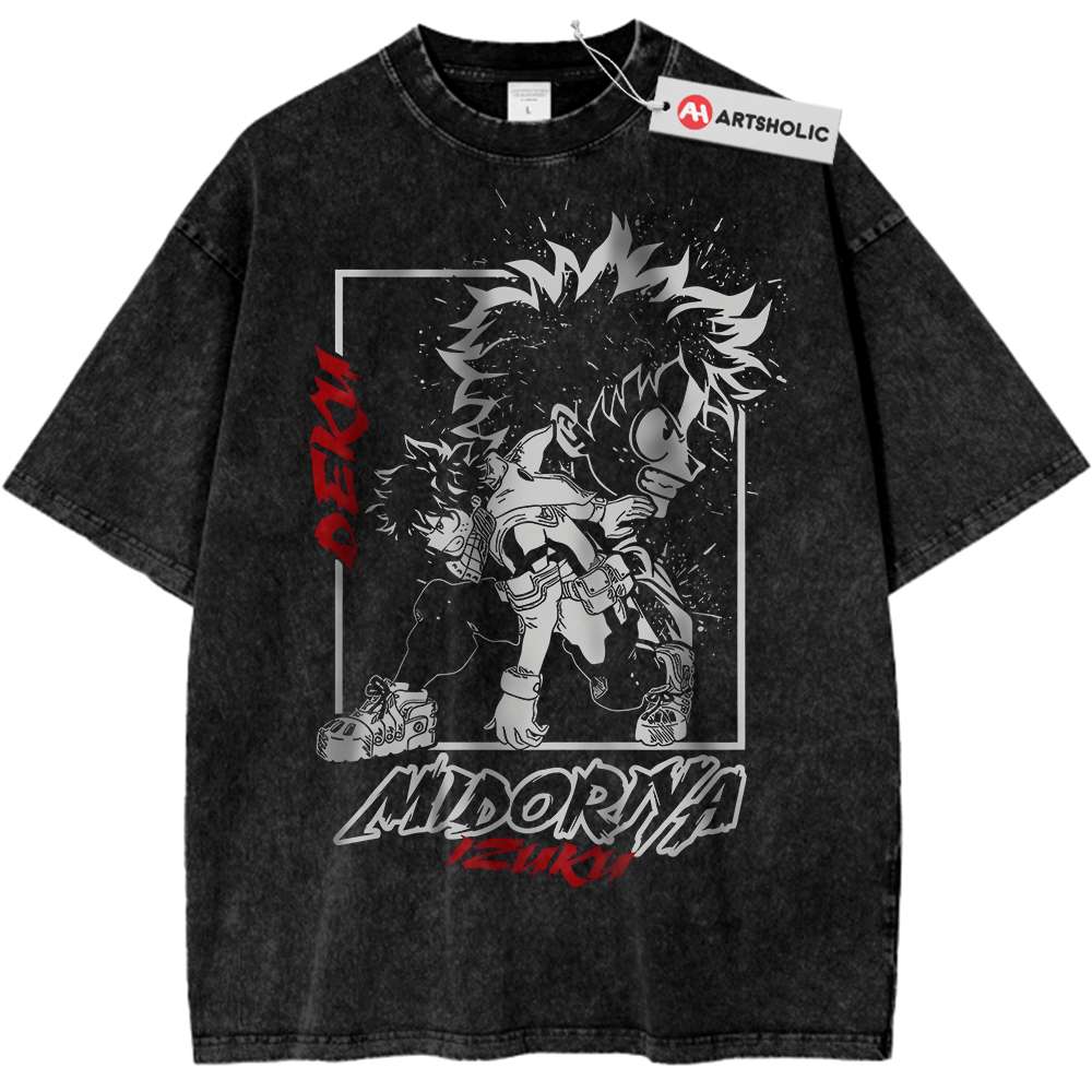 Deku Shirt, Izuki Midoriya Shirt, My Hero Academia Shirt, MHA Shirt, Anime Shirt, Vintage Tee