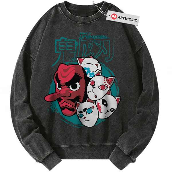 Demon Slayer Sweatshirt, Anime Sweatshirt, Vintage Sweater