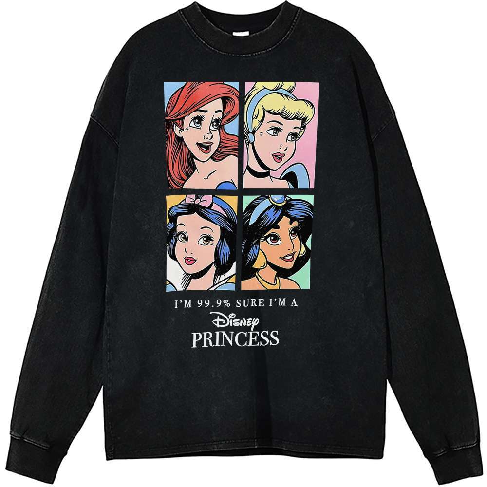 Disney Princess Long Sleeve, Animated Long Sleeve, Vintage Long Sleeve Tee