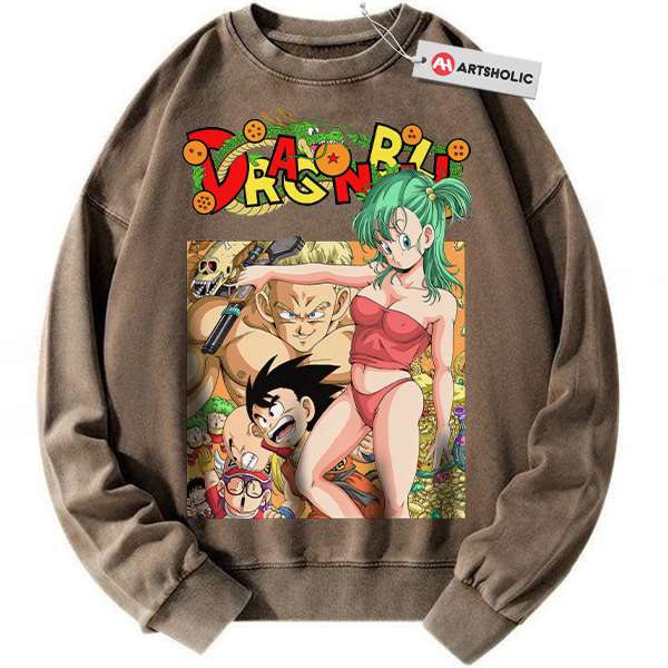 Dragon Ball Sweatshirt, DBZ Sweatshirt, Anime Sweatshirt, Vintage Sweater