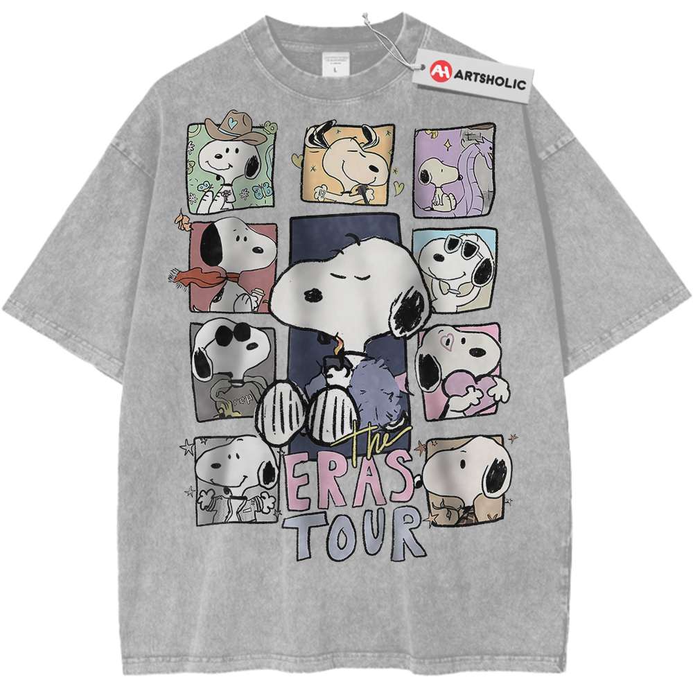 Eras Snoopy Shirt, Peanuts Shirt, Taylor Swift Shirt, Eras Tour Shirt, Vintage T-Shirt